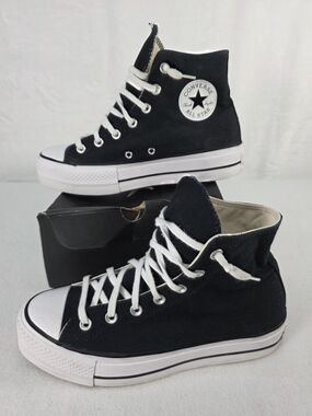 Converse Chuck Taylor All Star Lift Platform High Top Sneakers Black